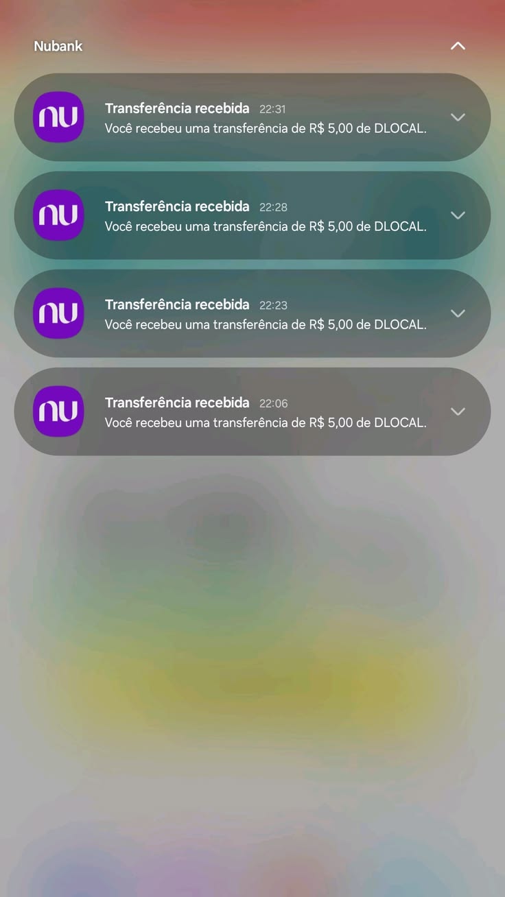 Print de comprovante enviado por um membro do clube